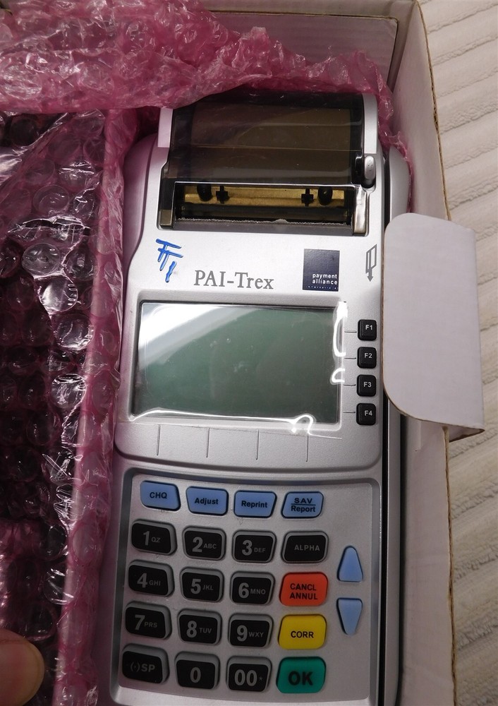 POS PrimeTrex S Credit Card Processing Terminal with Receipt Printer by TechTrex
