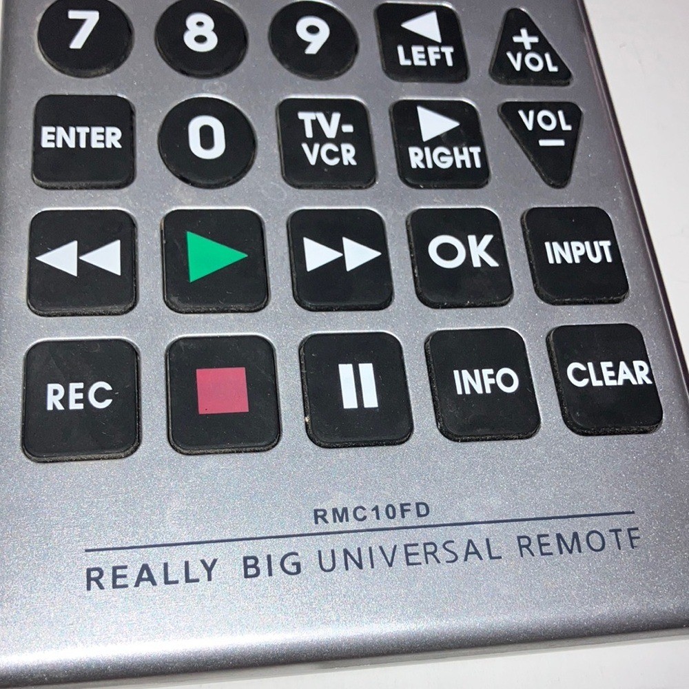Sentry Really Big Universal Remote 5"x11"