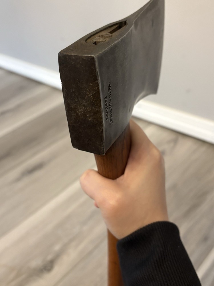 True American Mann Lewiston PA Axe Pre Owned Comes With Sheath