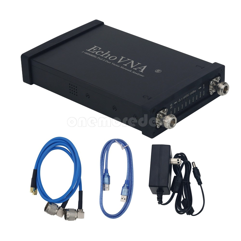 2025 LibreVNA 100K-6GHz Dual Port Vector Network Analyzer 110dB Dynamic+Spectrum