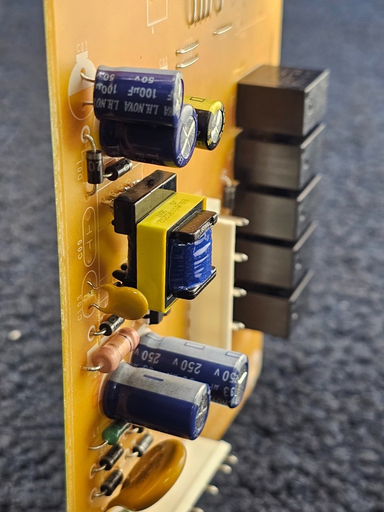 EBR80411804: PCB Assembly Main Microwave Control Board Panel