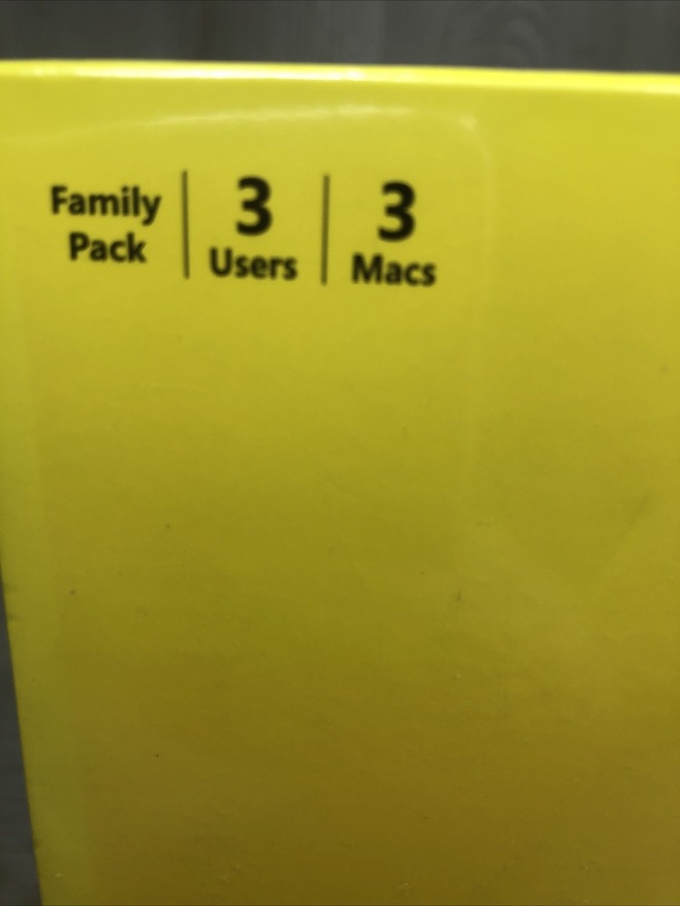 MICROSOFT Office: Mac 2011 Home & Student Family Pk Software(3 Users/3 Macs) NEW