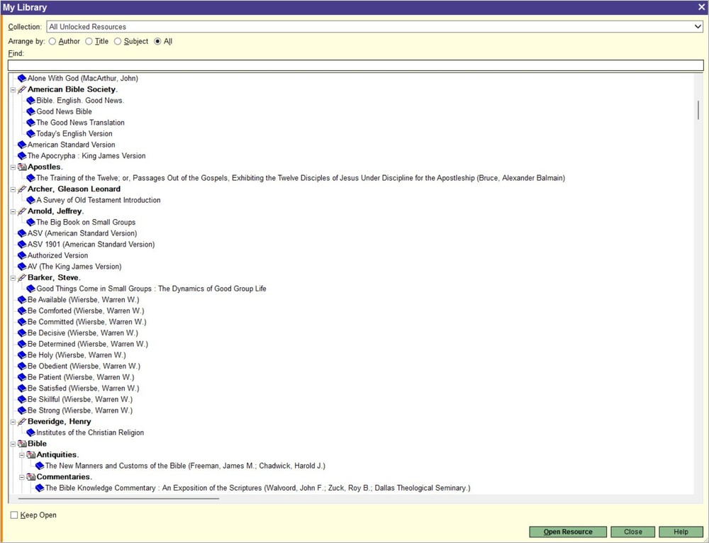 Logos Bible Scholar's Library software (DVD for Windows)
