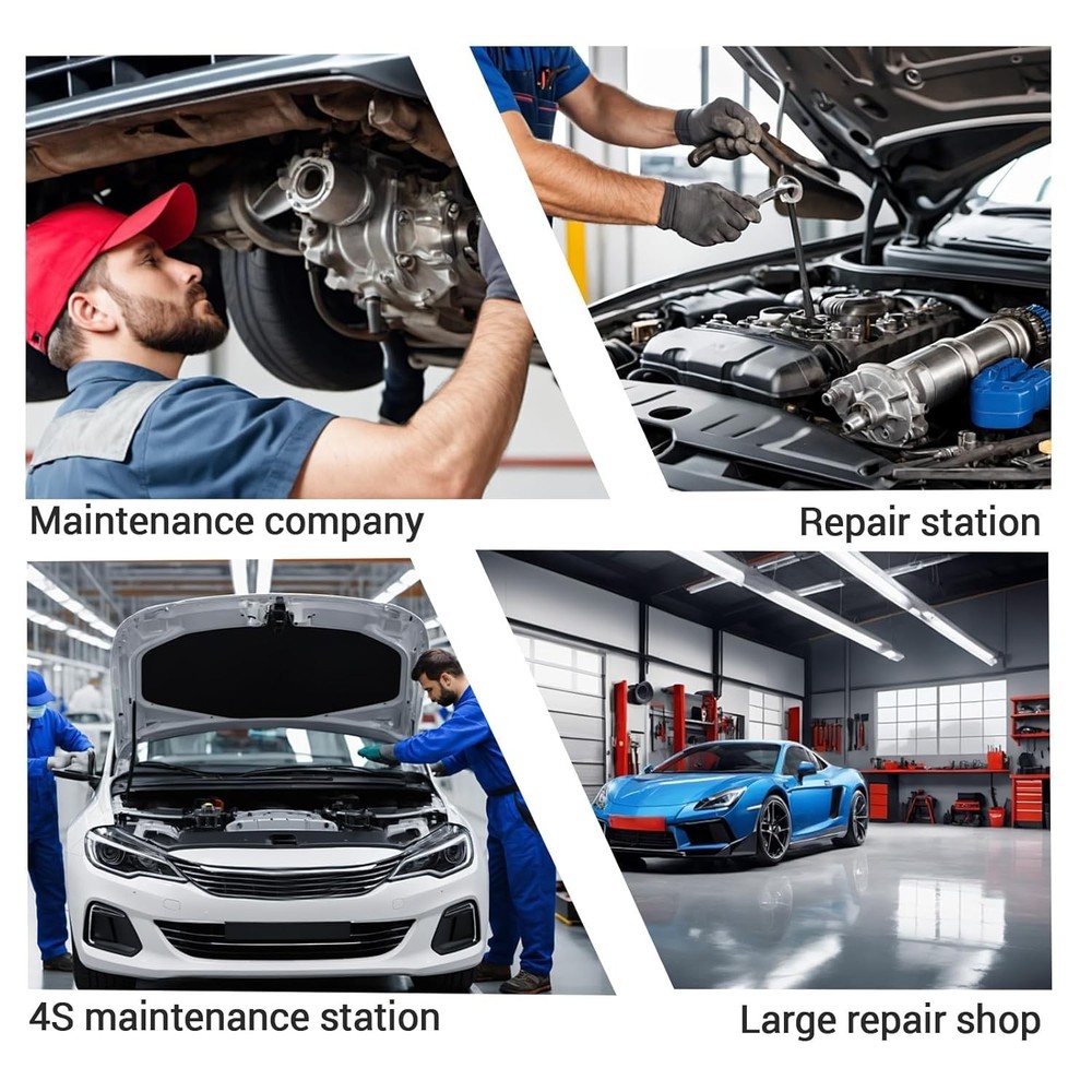 Car Battery Tester Digital 12V Voltmeter Alternator Analyzer for Vehicles