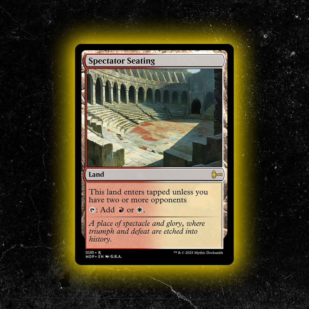 Spectator Seating - Custom Magic: The Gathering Card - High-Quality
