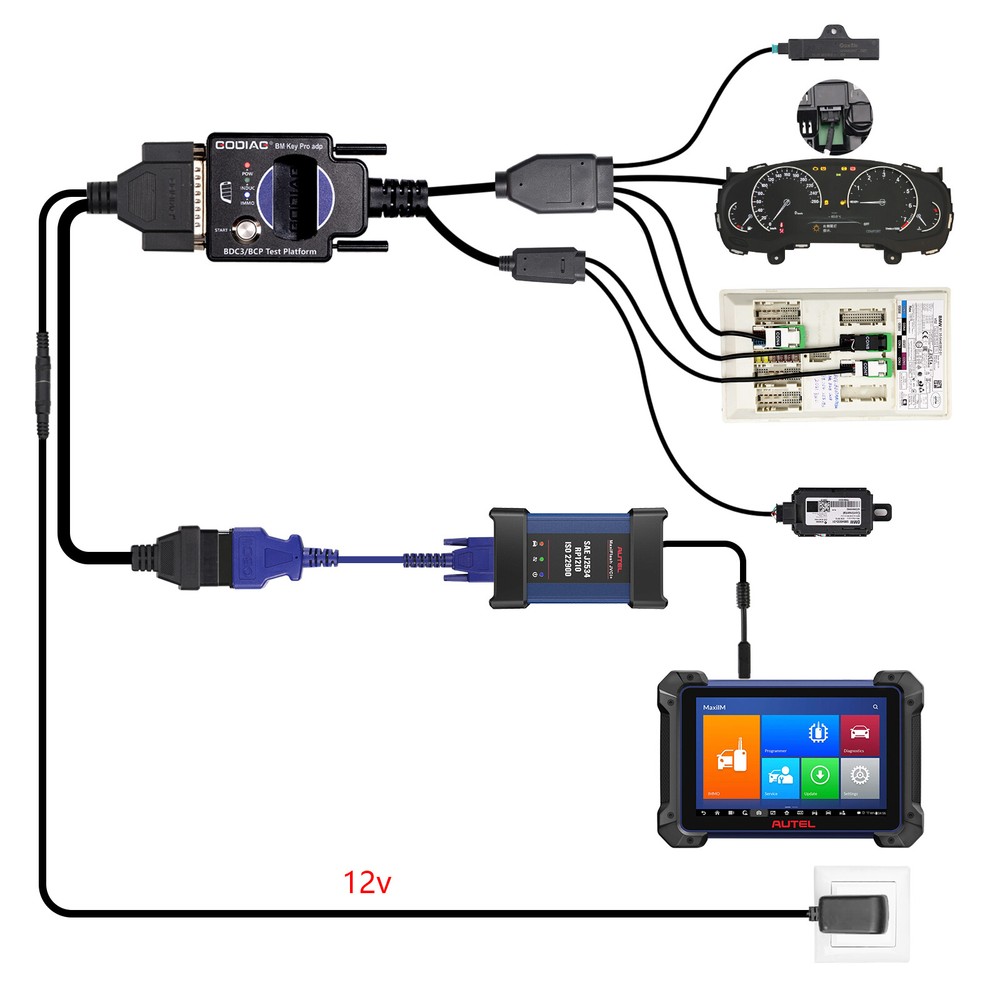 GODIAG BDC2/BDC3/BCP Test Platforms for Diagnostics/ Program Key Synchronization