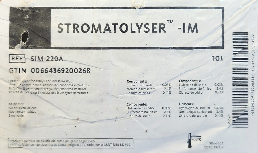 Sysmex Stromatolyser-IM PN# SWH200A