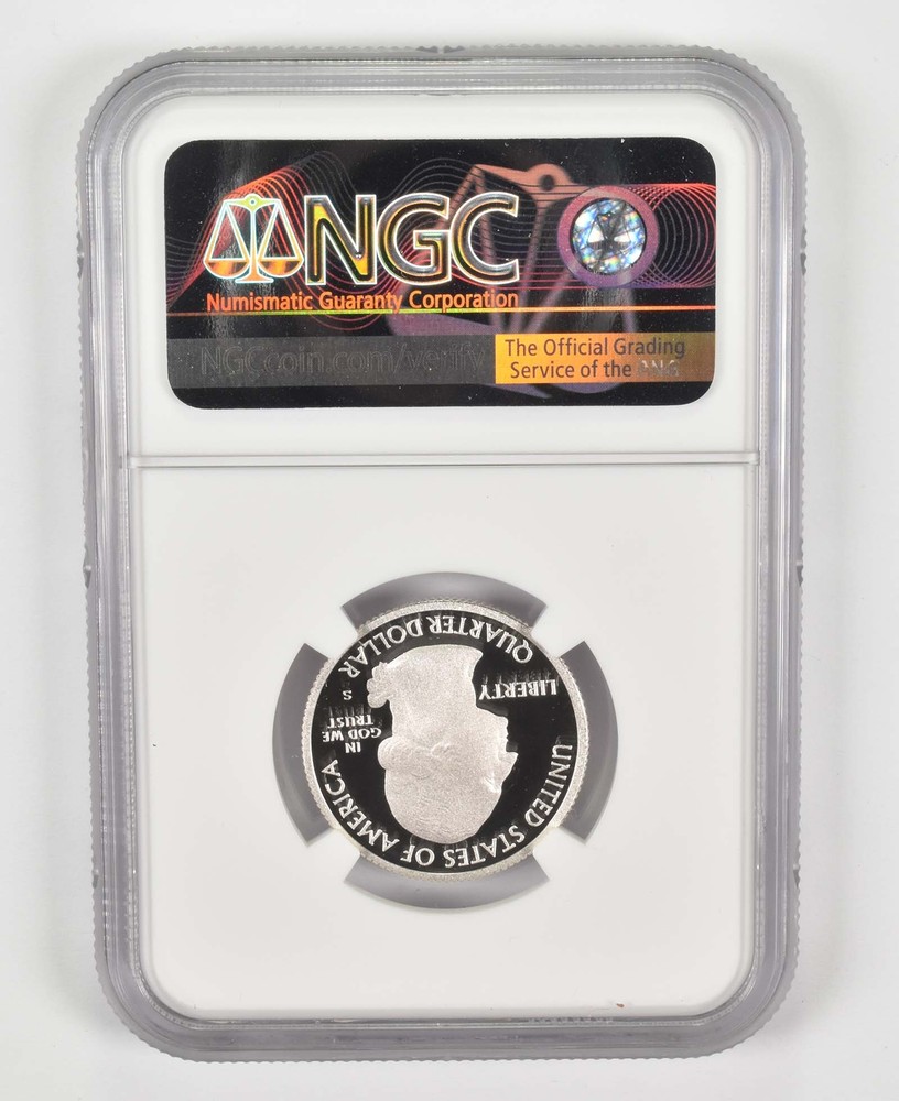 2014-S PF70 Arches Silver Quarter US Mint Limited Edition Set NGC