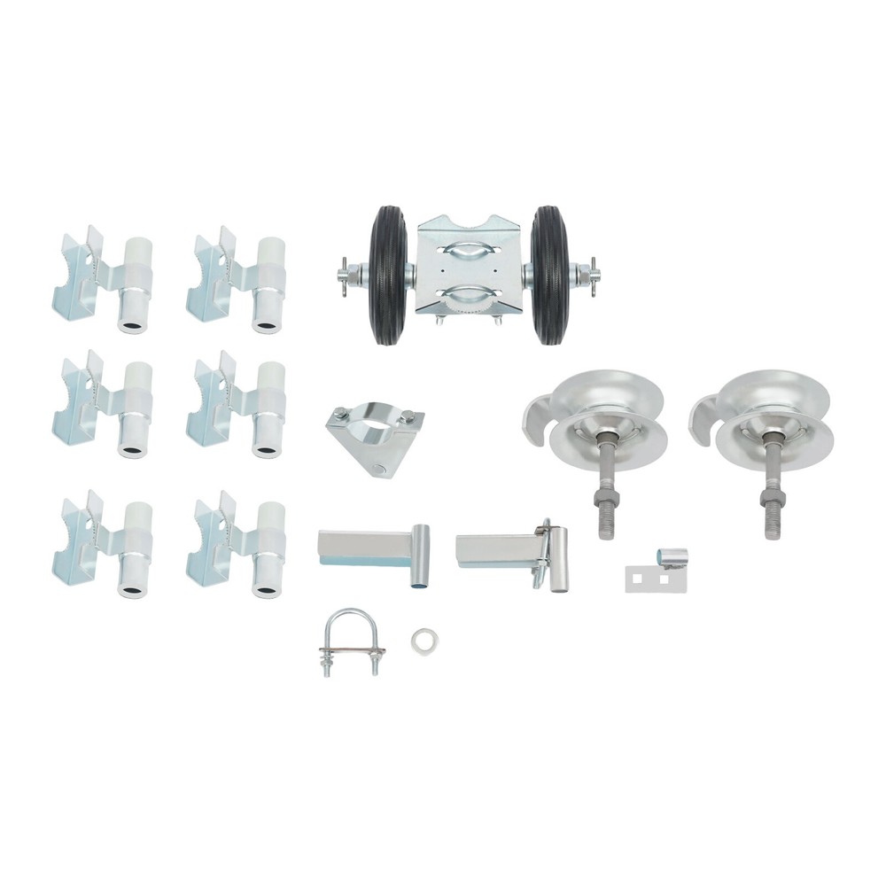 Heavy Duty Sliding Gate Hardware Kit with Rolling Wheels