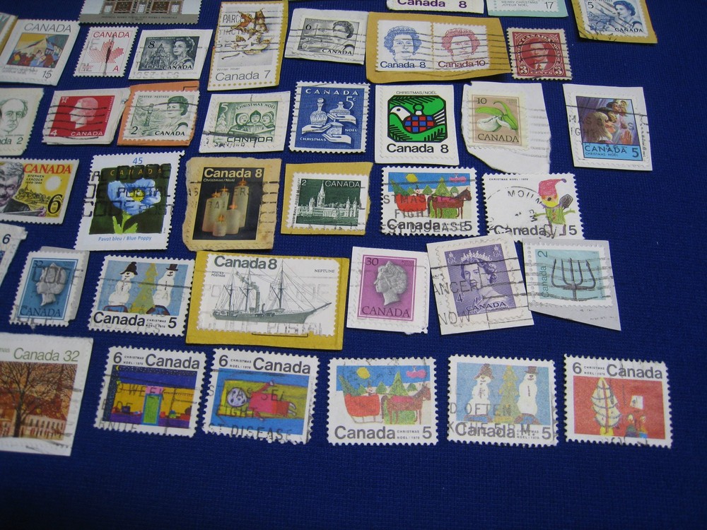 Canada Stamp Lot #2 - Cancelled/On/Off Paper - 100 Different