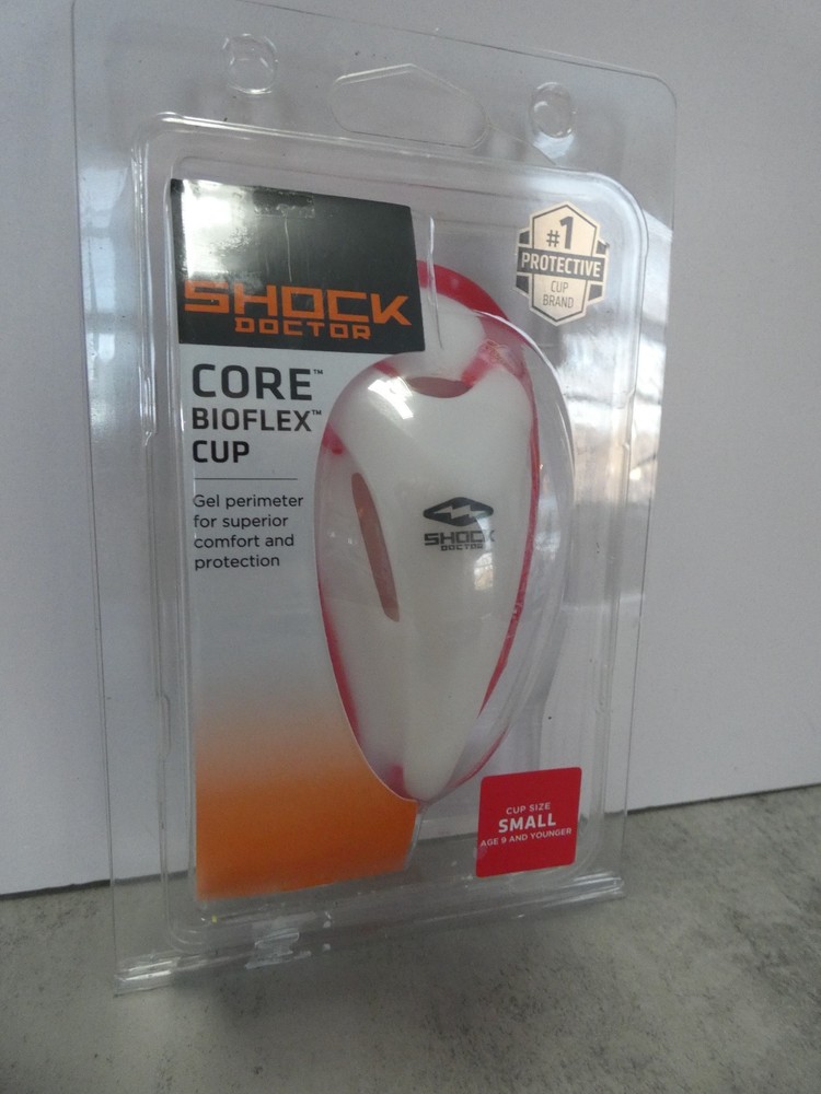 Shock Doctor New Core Bioflex Protective Cup Size Small Age 9 & Younger