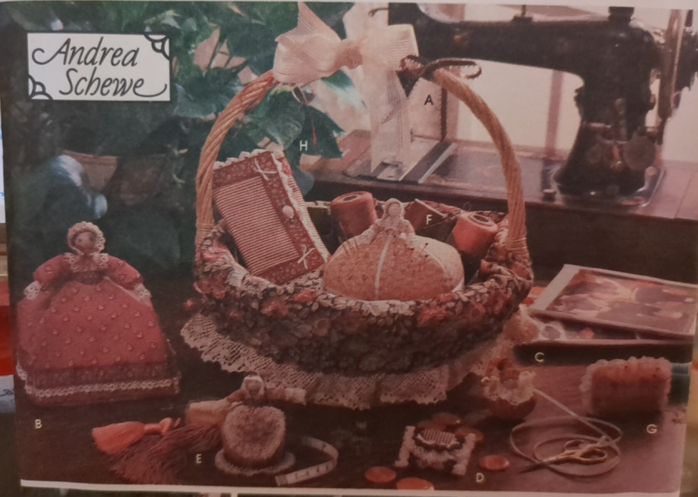 VINTAGE SIMPLICITY CRAFTS Sewing Pattern #7105 SEWING ACCESSORIES ONE SIZE UC/FF