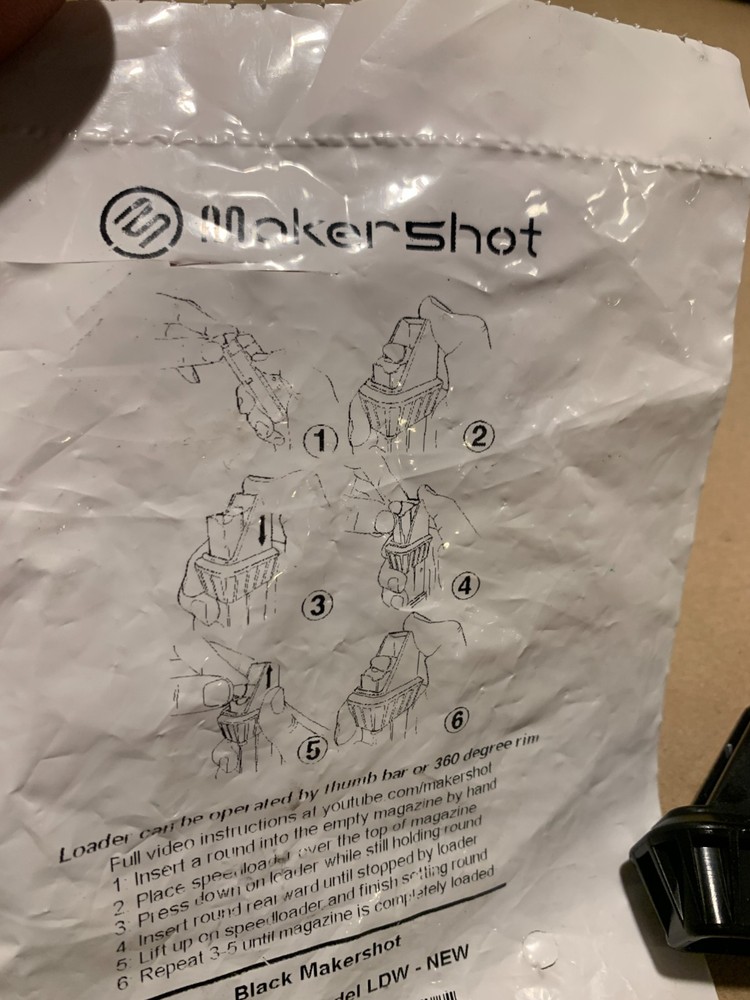 Makershot .22LR Magazine Loading Tool