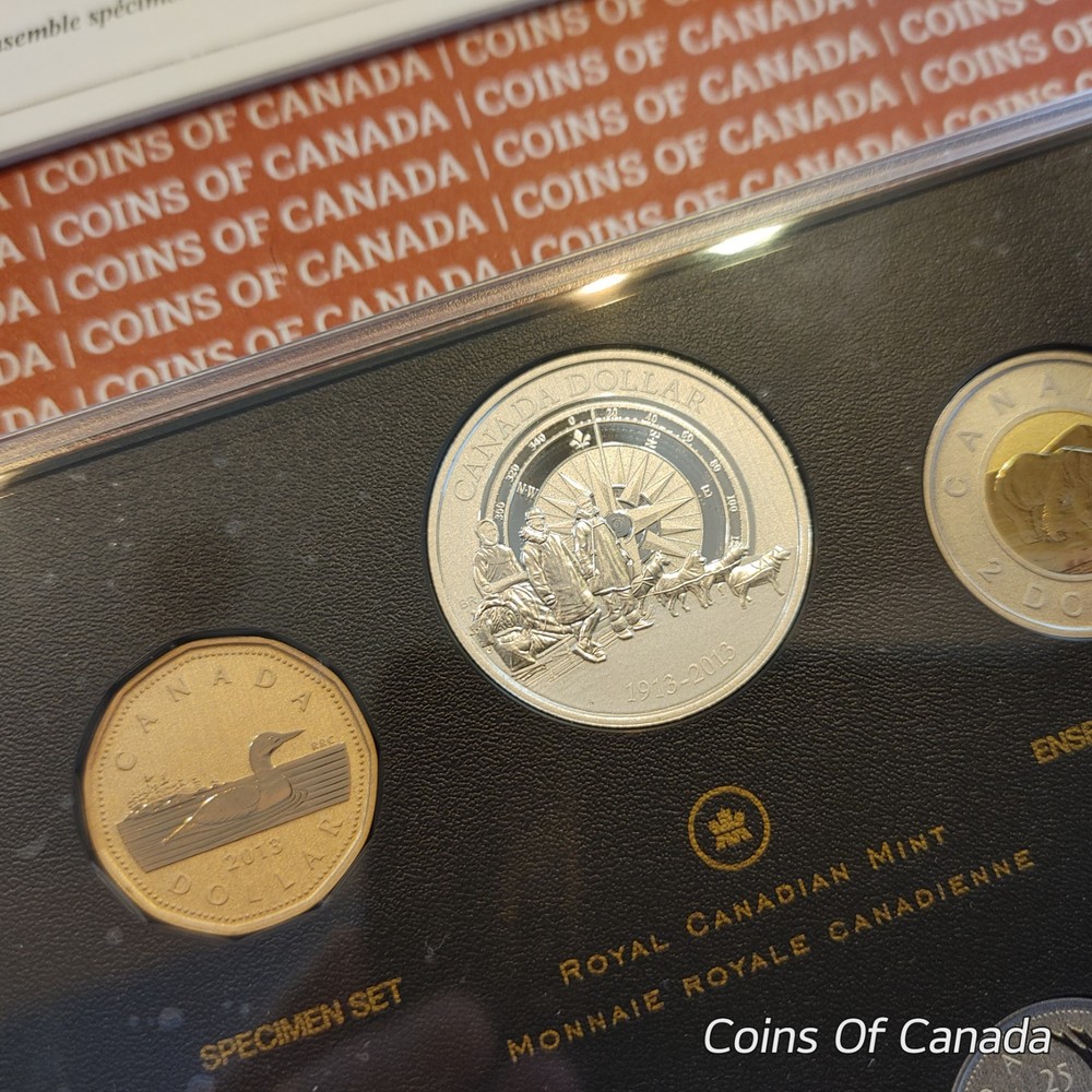 2013 Canada Special Edition Silver Dollar Specimen Set #coinsofcanada