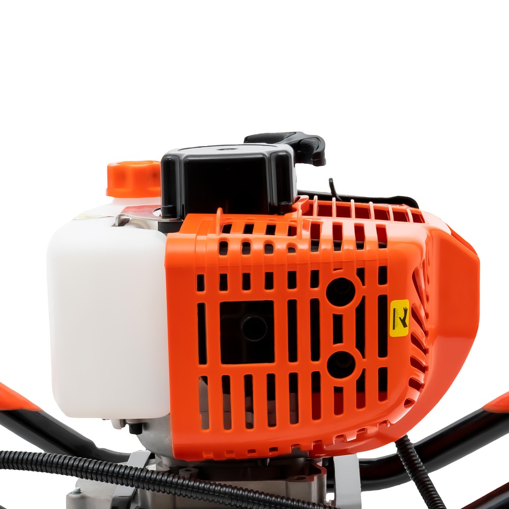 2-Stroke 52CC Gas Powered Earth Auger One Man Post Hole Digger Machine&Bit Lock