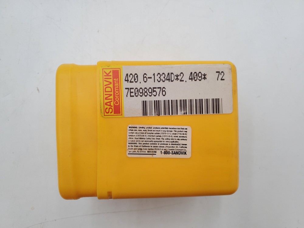 NEW Sandvik 420.6-1334D*2.409* 72