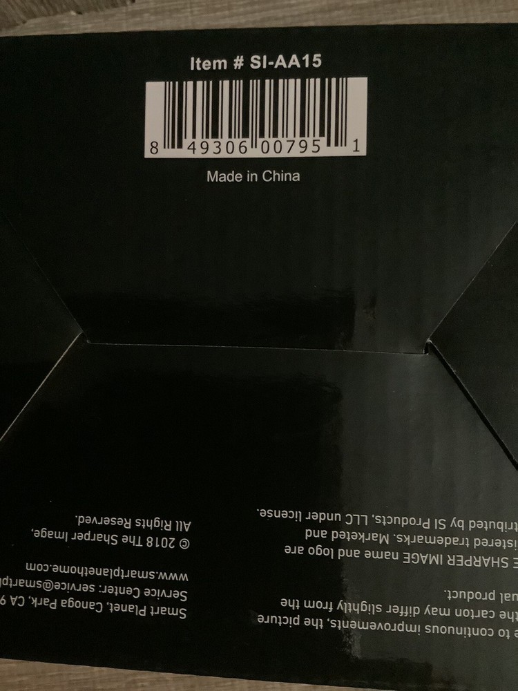 2018 Sharper Image Dashboard Security Camera & Mount (SI-AA15)