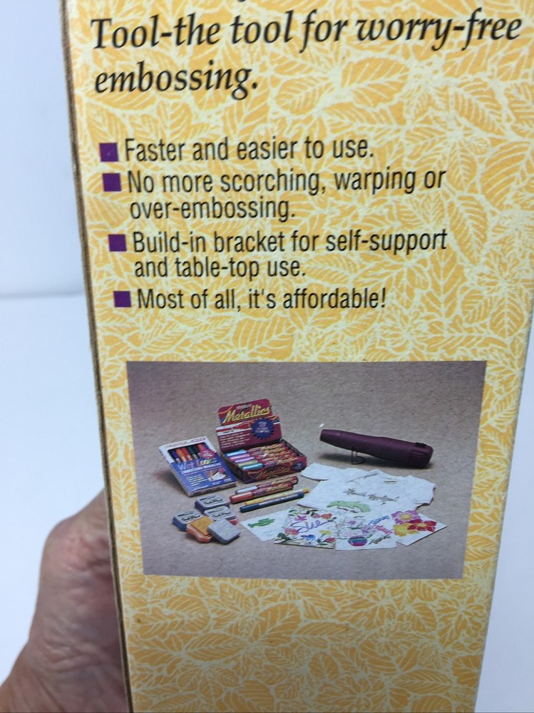Marvy Uchida Embossing Heat Tool Model 2000 II Rubber Stamp Embossing