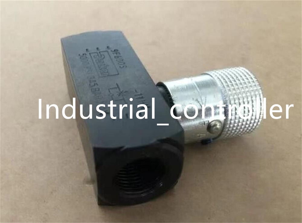 New Parker 9F600S Flow Control Valve 5000 PSI 345 Bar Max Fast Ship