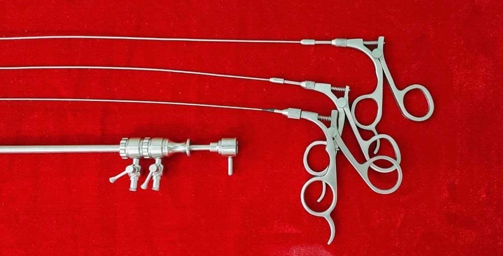 Hysteroscopy Diagnostic Surgery Set High Quality Reusable Surgical Instruments