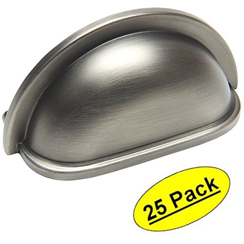 *25 Pack* Cosmas Cabinet Hardware Antique Silver Cup Handles Pulls #4310AS