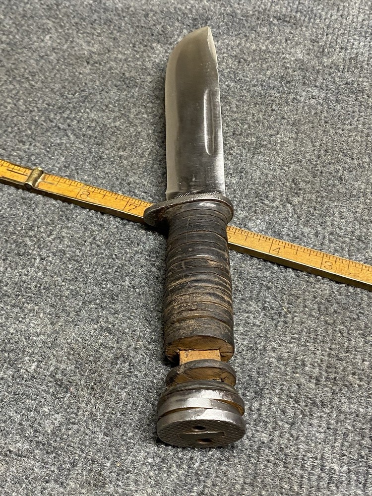 Original WWII Cattaraugus 225Q Quartermaster Fighting Knife