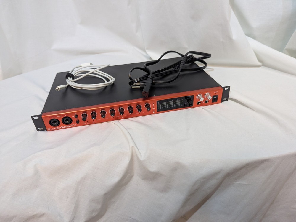 Focusrite Clarett+ 8Pre THUNDERBOLT Audio Interface - USED, Good Condition w/Box