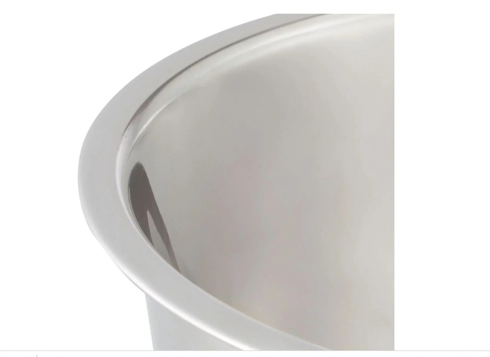 SS 8QT Multi-Use Mixing Bowl for Prepping, Serving or Storage