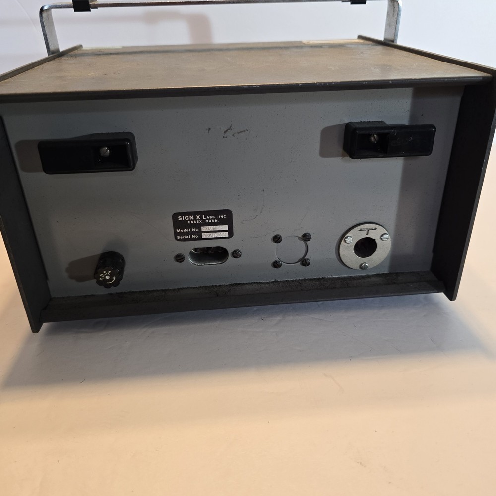 Sign X Laboratories wind spectrum analyzer UNTESTED