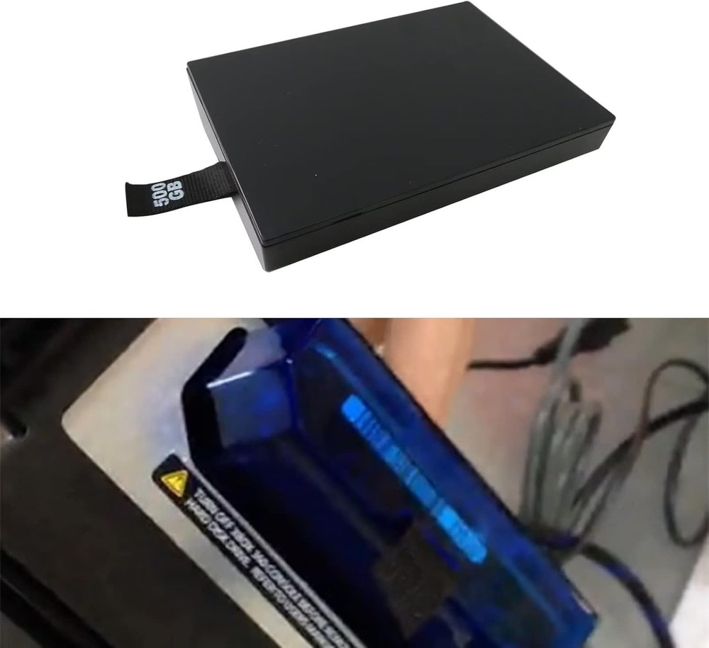 Replacement Hard Drive for Xbox 360 Model E 500GB