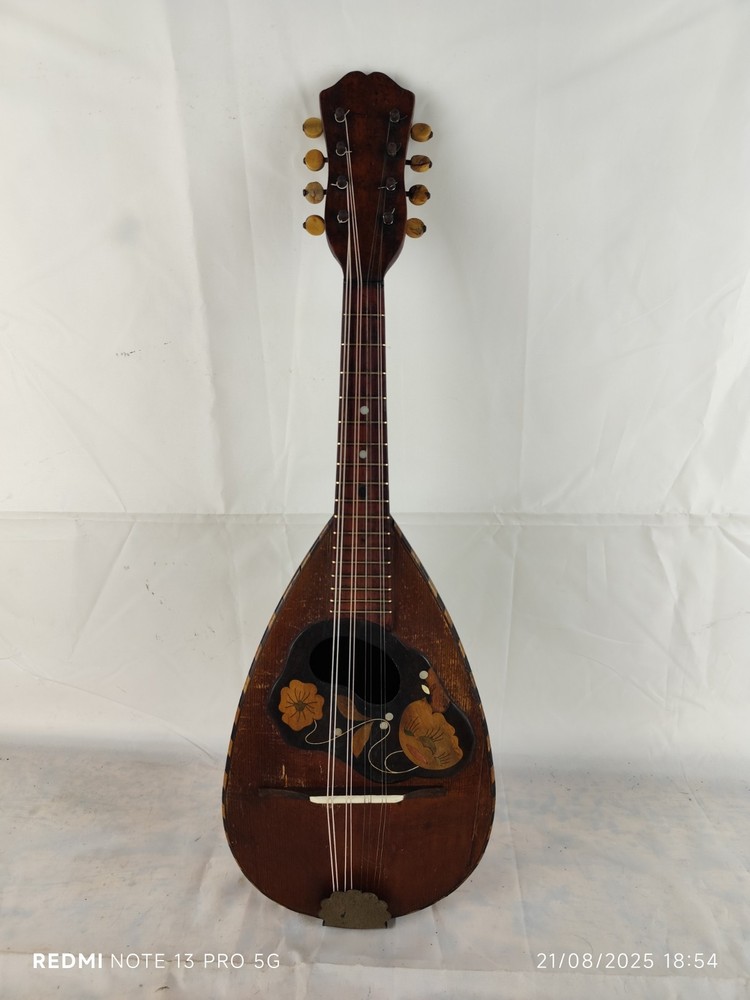 Mandolin 4/4 Testori Francesco 1900 Naples 曼陀林 만돌린マンドリン
