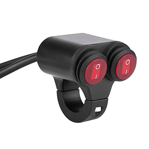 Universal 22mm Motorcycle Handlebar Headlight Switch- Handlebar Brake Fog C