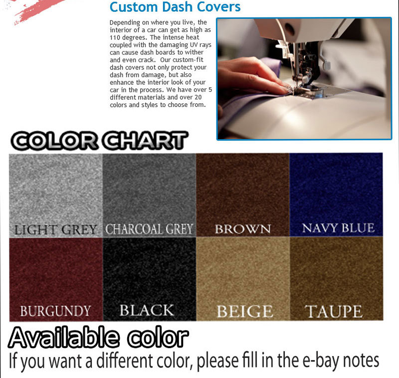 Fits 2012 - 2017 GMC TERRAIN DASH COVER MAT DASHBOARD PAD / BLACK