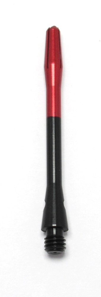 4 sets (12 shafts) Red/Black Medium Dart Shafts + O'rings - includes tracking