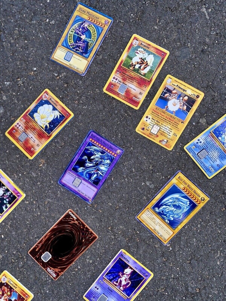 Ameriican Expresss Floral AMEXX Credit Card SMART Sticker Skin Wrap