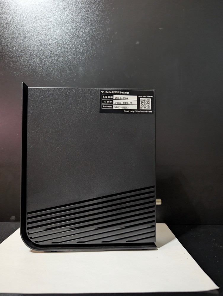 ARRIS ‎SBG7600AC2-RB Cable Modem Plus - Black