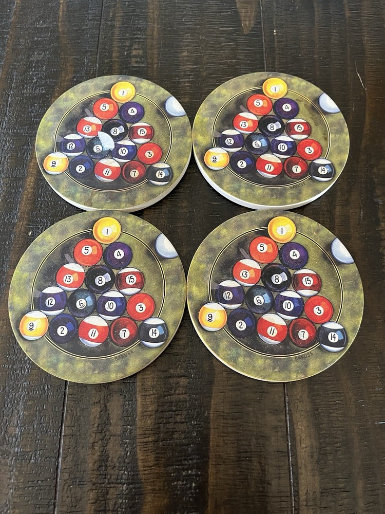 Refuse Pool Ball Set (4)