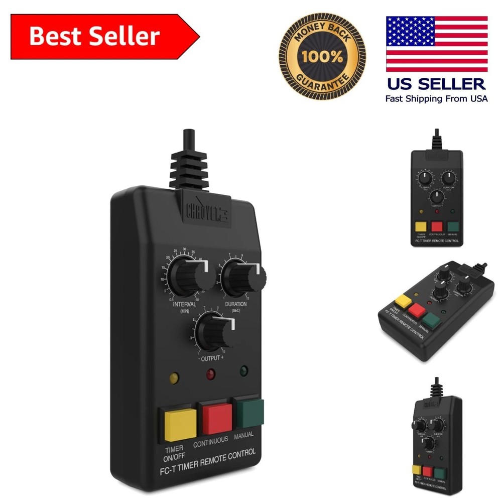 Professional FC-T Timer Remote Control - Compact & Durable Fog Solution