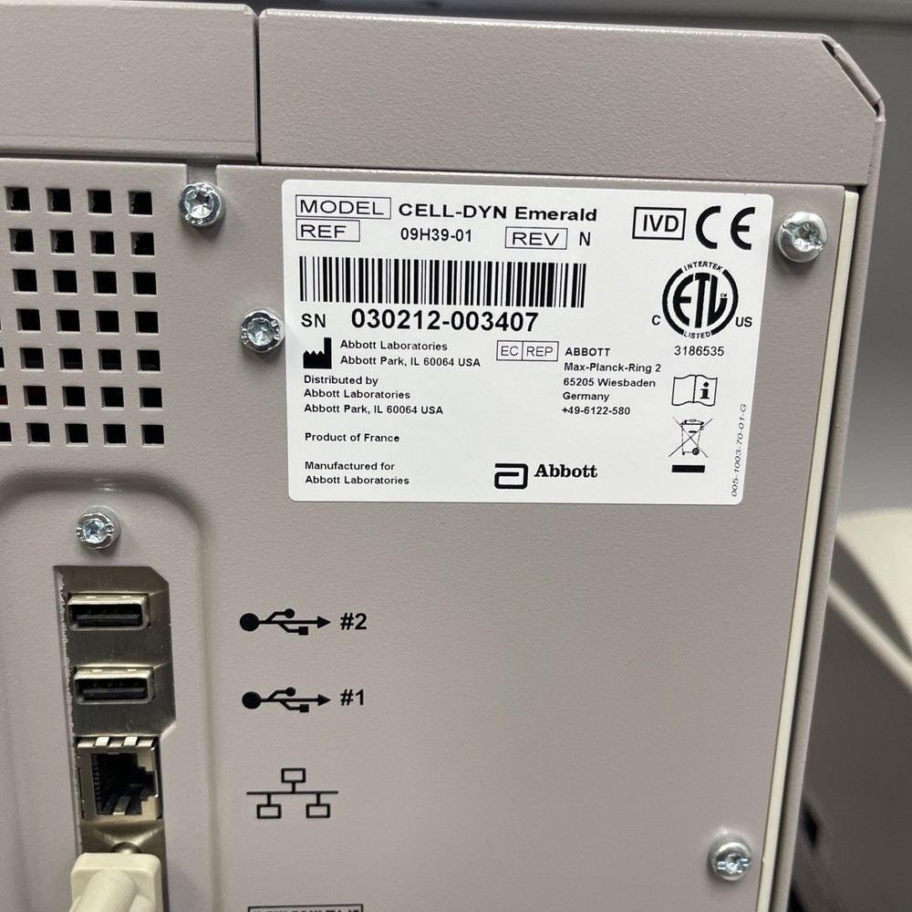 Abbott Cell-Dyn Emerald Hematology Analyzer