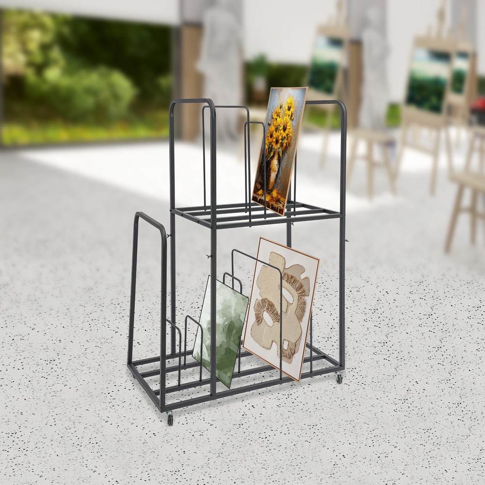 Art Drying Rack Painting Artwork Display Art Canvas Storage Rack Storage Stand