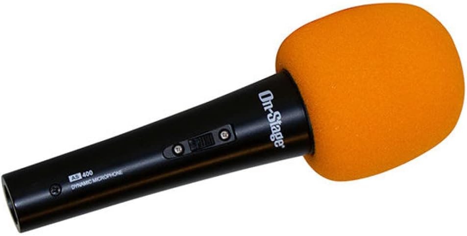 On-Stage Foam Windscreen (Orange) (ASWS58-O)