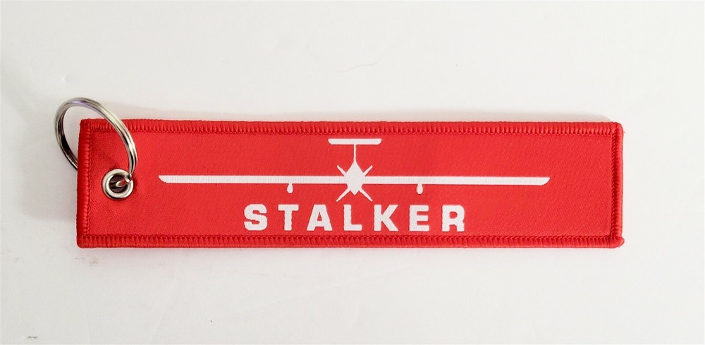 Stalker Aircraft Flight Tag Keychain Military