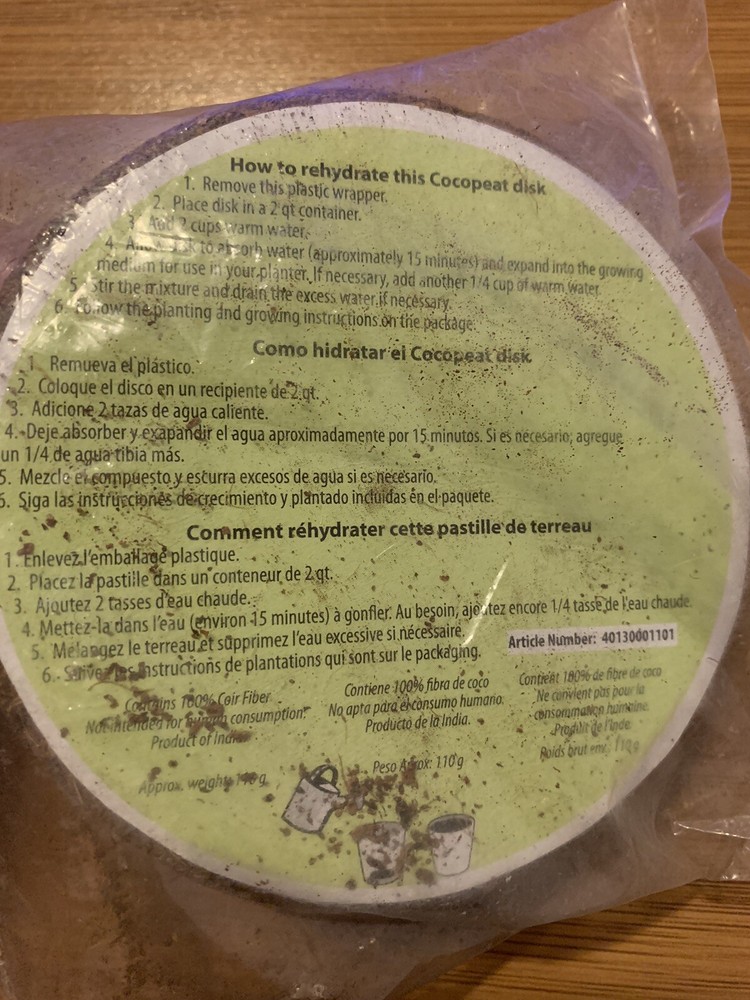 Cocopeat Disk 110g