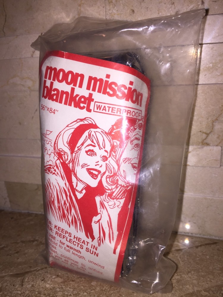 MOON MISSION BLANKET 56" X 84" WATERPROOF