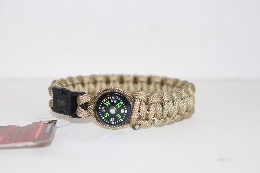 Survival Wrist Band with Compass