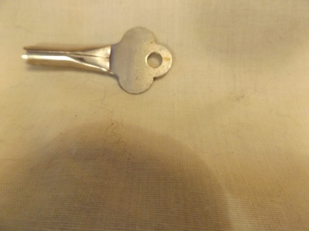DEXTER Key with Hollow Barrel and teeth on the end
