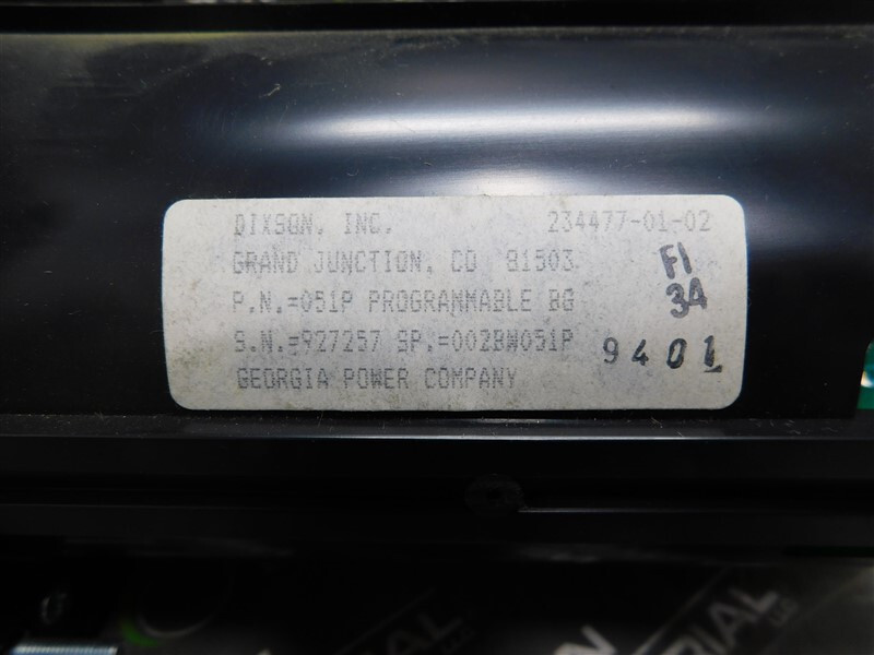 NEW Ametek Dixson BW051P Square Programmable Bargraph 0 - 500 PSIG