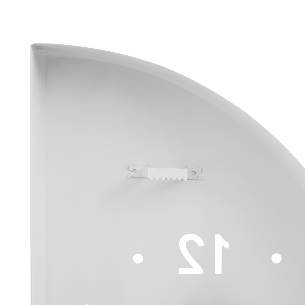 Modern Wall Clock Decoration, Double-sided Corner Wall Clock, Battery Powered