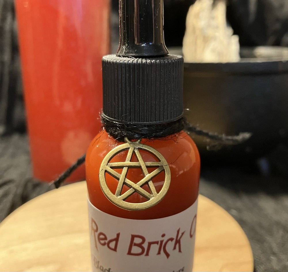 Red Brick Oil: Strength, Protection, Warding and Grounding