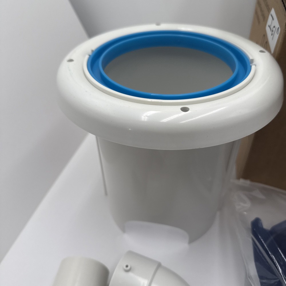 Automatic Pool Surface Skimmer Cleaner Return Jet Powered Leaf Debris Catcher